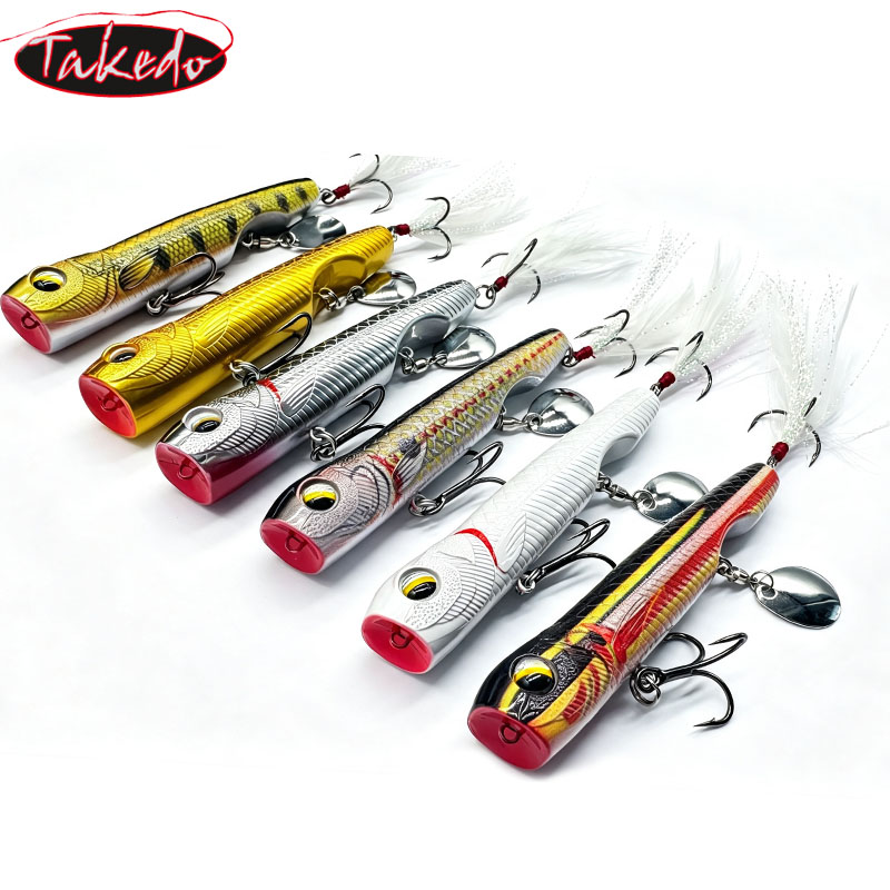 Fishing Hook Treble - TAKEDO 10G Yüzey Su Popper Balıkçılık