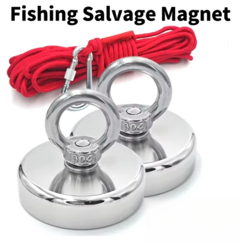 Fishing Hook Stainless Steel - D16~D42mm Süper Güçlü Neodimyum Balıkçılık Kancası