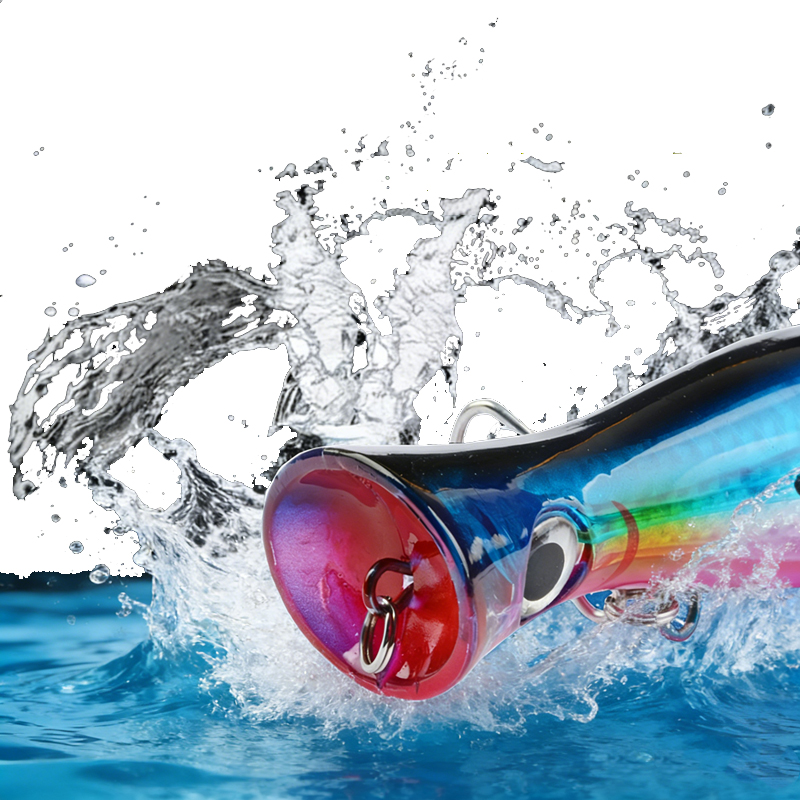 1 adet 43g Büyük Popper Yüzen  - Fishing Hook Size incelemesi ve fiyatı